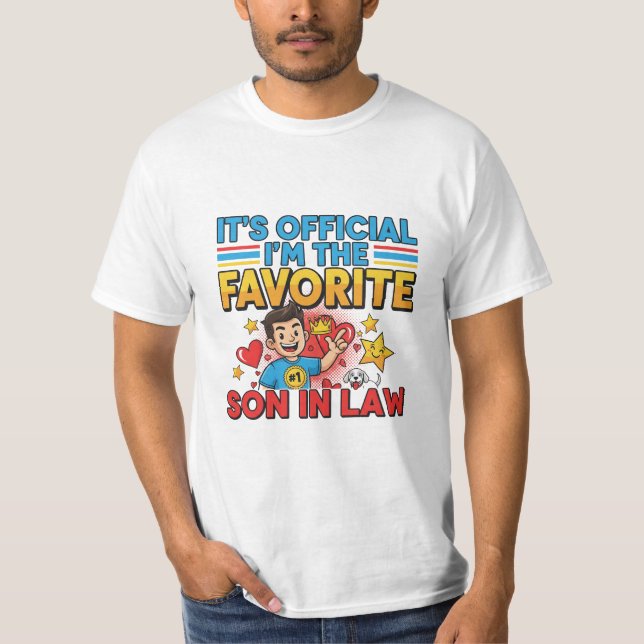  Make it official – you're the favorite T-Shirt (Front)