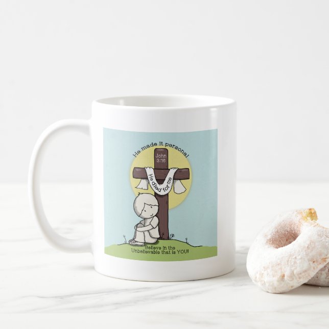 Make it Personal Coffee Mug (With Donut)