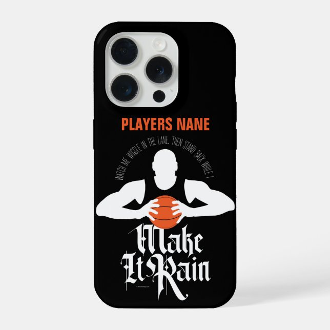 Make It Rain (Basketball) Case-Mate iPhone Case (Back)