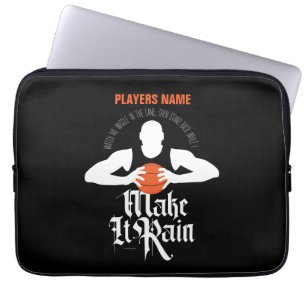 Make It Rain (Basketball) Laptop Sleeve