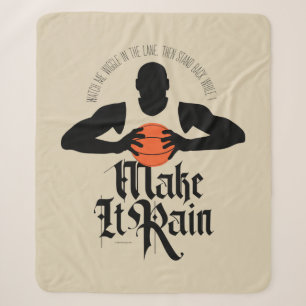 Make It Rain (Basketball) Sherpa Blanket
