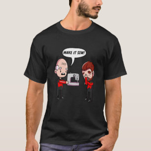 Make It Sew Quilter Sewing Machine Loves T-Shirt