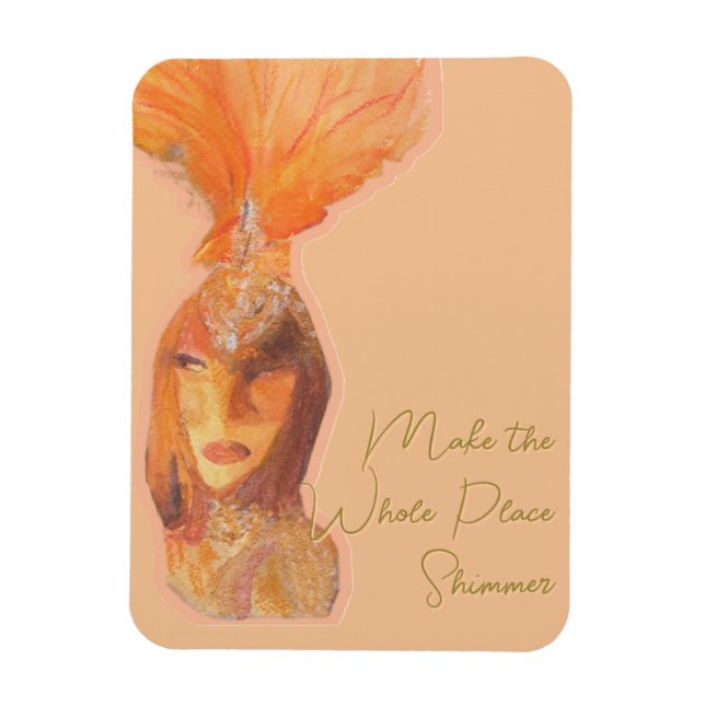 Make it Shimmer Showgirl Era Magnet (Vertical)