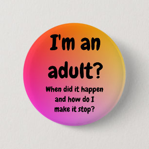 Make It Stop 6 Cm Round Badge