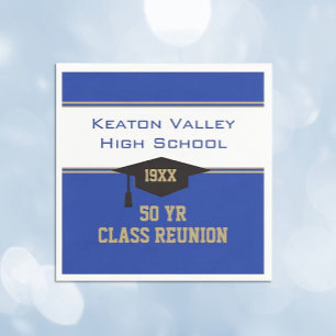 MAKE IT YOUR Custom Class Reunion party Napkin