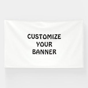 Make It Your Own 6' x 10' Indoor Banner