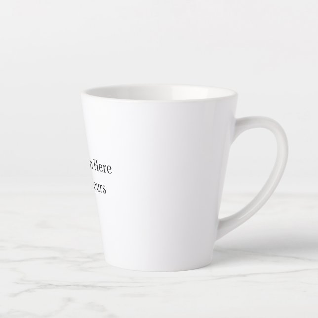 Make It Your Own Latte Mug (Right)