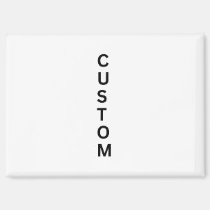 Make It Your Own Rectangle Magnet