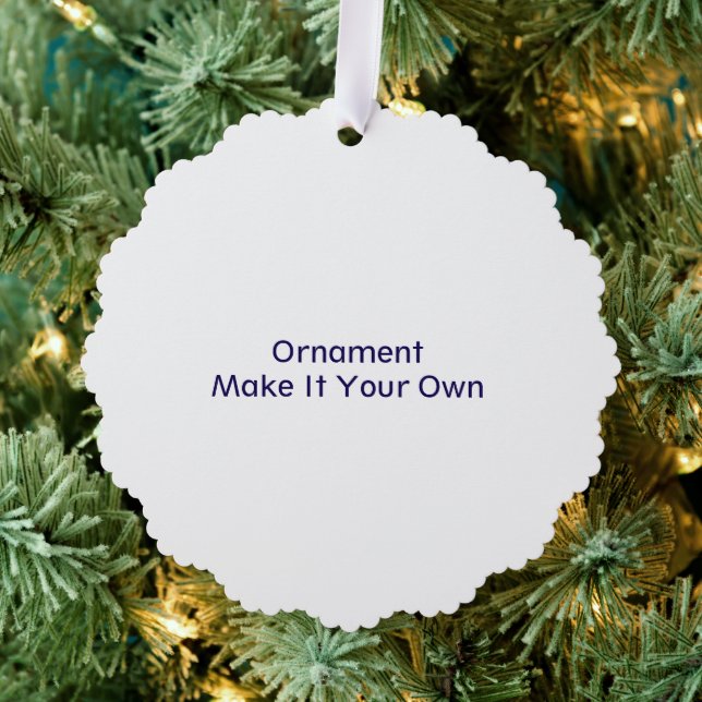 Make It Your Own Tree Decoration Card (Insitu (Tree))