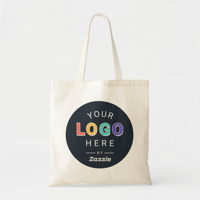 Make It Yours Custom Brand Logo Tote Bag (Front)