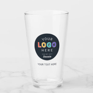Make It Yours Custom Company Logo Glass