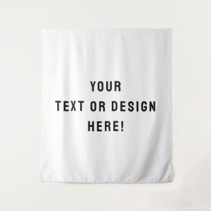 Make It Yours – Large Custom White Tapestry