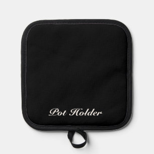 Make It Yours with a Custom Text Pot Holder