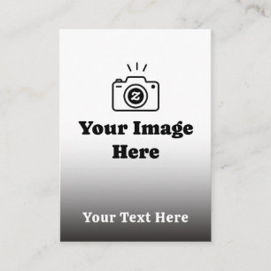 Make It Yours With Favourite Photo and Text Enclosure Card