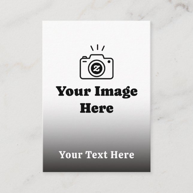 Make It Yours With Favourite Photo and Text Enclosure Card (Front)