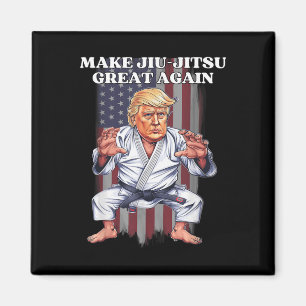 Make Jiu-jitsu Great Again Trump Republican Bjj Magnet
