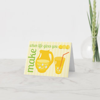 Make Lemonade Card