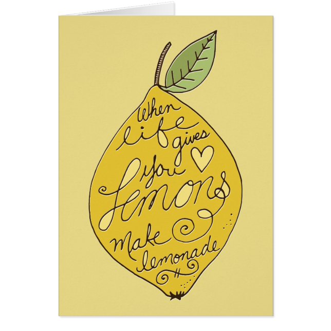 Make Lemonade Lemon (Front)