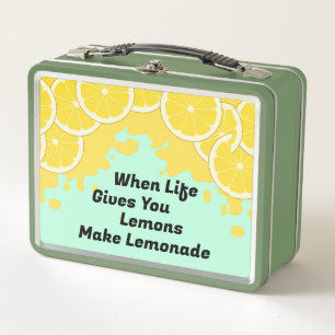 Make Lemonade Lunch Box