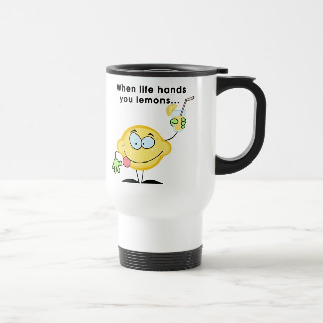Make Lemonade Travel Mug (Right)