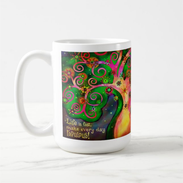 Make Life Fabulous Coffee Mug (Left)