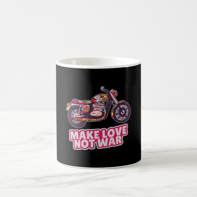 Make love not war coffee mug (Center)