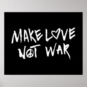 Make Love Not War Poster