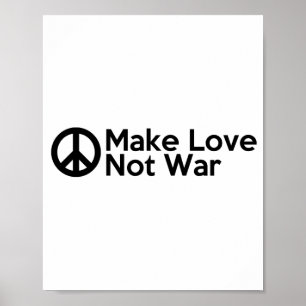 Make Love Not War Poster