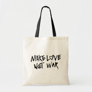 Make Love Not War Tote Bag