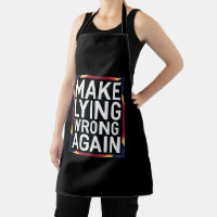 Make Lying Wrong Again Gift Resist Anti-Trump