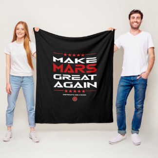 Make Mars Great Again Fleece Blanket