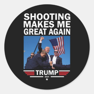 Make Me Great Again Classic Round Sticker