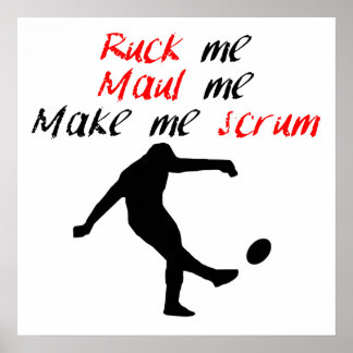 Make Me Scrum Poster