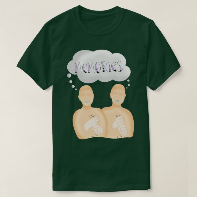 Make Memories American Sign Language T-Shirt (Design Front)