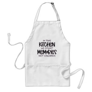 Make memories in kitchen quote apron for home