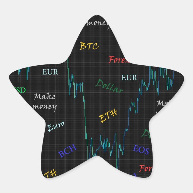 Make money on Forex Star Sticker (Front)