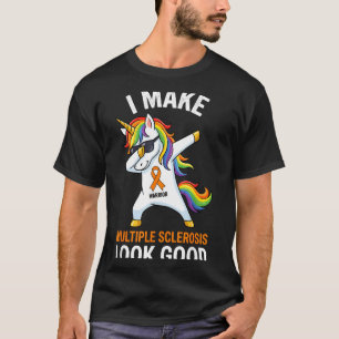 Make multiple sclerosis look good dabbing unicorn T-Shirt