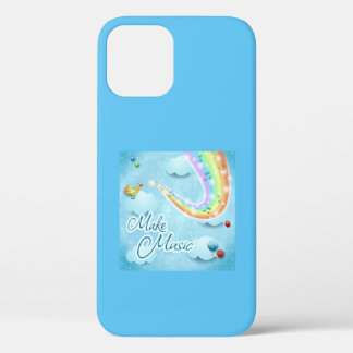 Make music, digital art iPhone 12 case