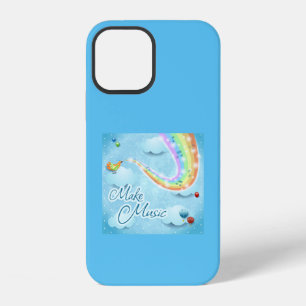 Make music, digital art iPhone 12 case