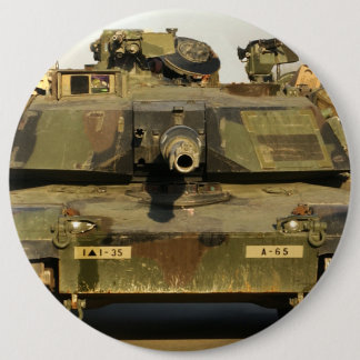 Make My Day M1A1Abrams MBT 6 Cm Round Badge