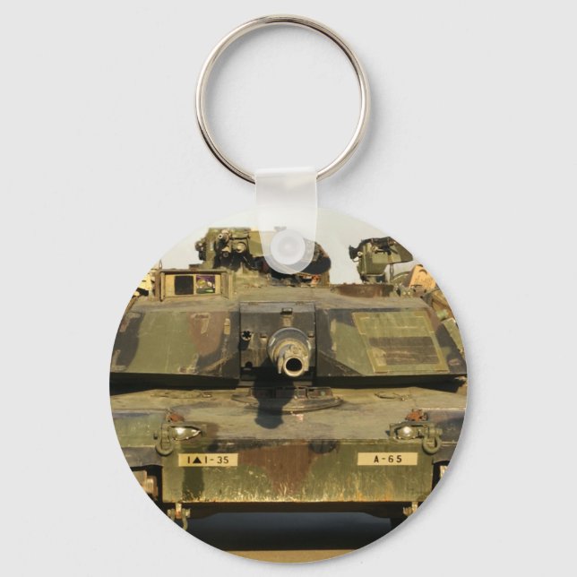 Make My Day M1A1Abrams MBT Key Ring (Front)