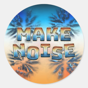 Make Noise Classic Round Sticker