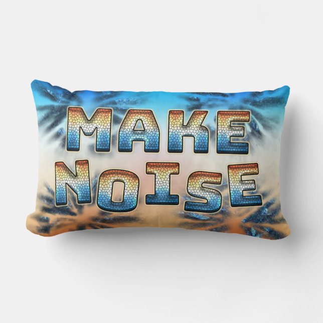 Make Noise Lumbar Cushion (Front)