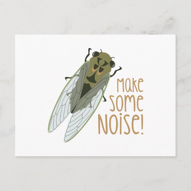 Make Noise! Postcard (Front)
