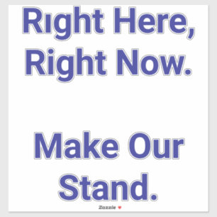 Make Our Stand Hankamer Artjunkhaus Peace Freedom