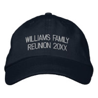 Make Own Family Reunion Keepsake Hat