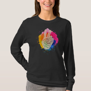 Make Peace Not War Peace Hand Sign 1 T-Shirt