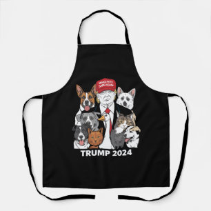 Make Pets Safe Again Trump 2024 Save Our Pets Apron