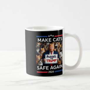 Make Pets Safe Again Trump 2024 Save Our Pets Coffee Mug