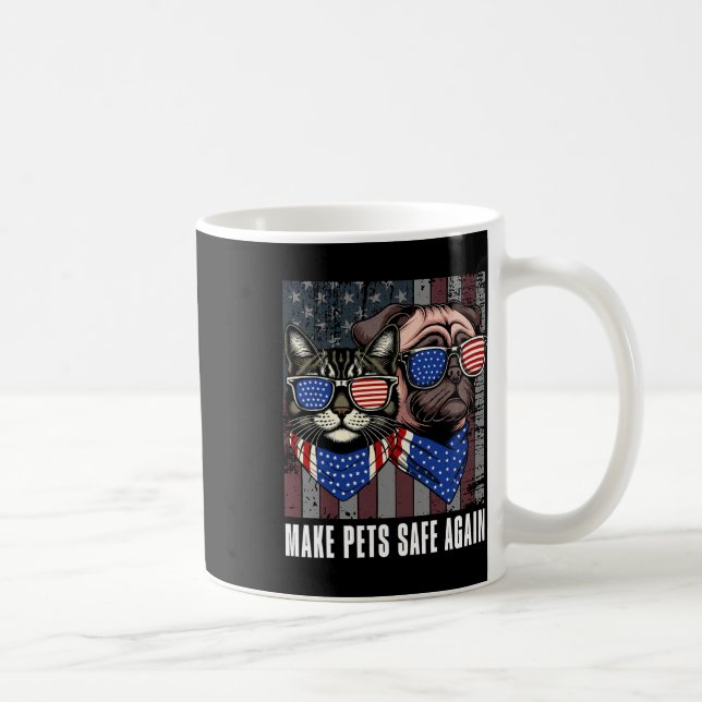 Make Pets Safe Again Trump Harris Debate Eating Th Coffee Mug (Right)